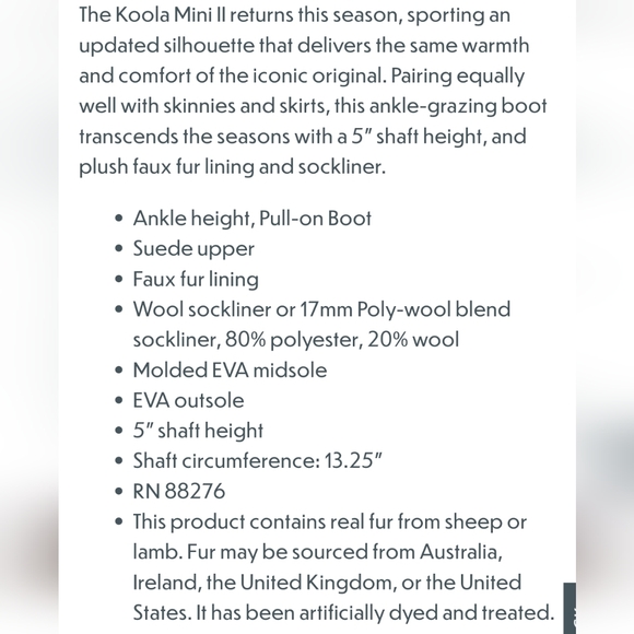 NWT Women's Koolaburra by UGG Mini boots - Picture 10 of 11